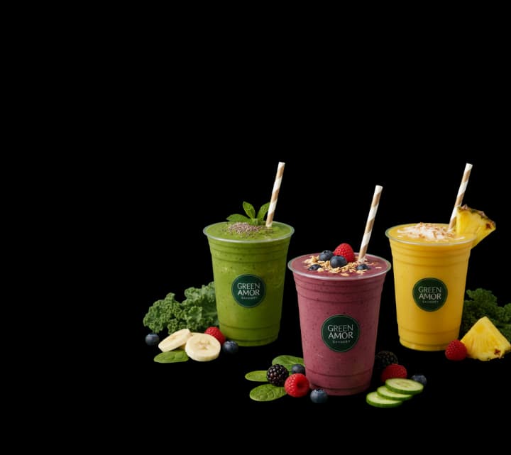 Green Amor smoothies
